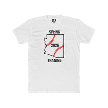 Load image into Gallery viewer, Spring Training Baseball Tee - Unisex Cotton Crew, Arizona Sports T-Shirt, Gift for Baseball Fans,  Kactus Jock
