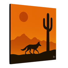 Load image into Gallery viewer, Series 2 Desert Road Runner Canvas Art Print - Vibrant Wall Decor for Nature Lovers - Kactus Jock
