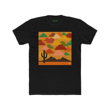 Load image into Gallery viewer, Retro Desert Vibes Unisex Cotton Crew Tee - Perfect for Nature Lovers! - Kactus Jock

