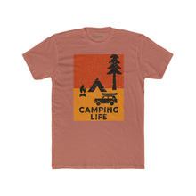Load image into Gallery viewer, Camping Life Unisex Cotton Crew Tee - Adventure T-Shirt for Outdoor Enthusiasts - Kactus Jock
