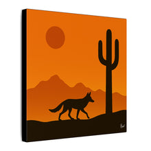 Load image into Gallery viewer, Series 2 Desert Road Runner Canvas Art Print - Vibrant Wall Decor for Nature Lovers - Kactus Jock
