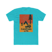 Load image into Gallery viewer, Camping Life Unisex Cotton Crew Tee - Adventure T-Shirt for Outdoor Enthusiasts - Kactus Jock
