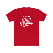 Load image into Gallery viewer, Team Day Drunk Unisex Cotton Crew Tee, Funny T-Shirt for Celebrations - Kactus Jock
