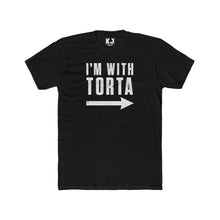 Load image into Gallery viewer, I'm With Torta T-Shirt - Funny Foodie Tee with Arrow - Kactus Jock
