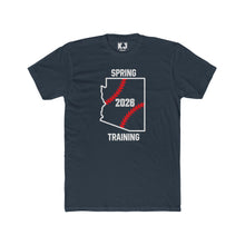 Load image into Gallery viewer, Spring Training Baseball Tee - Unisex Cotton Crew, Arizona Sports T-Shirt, Gift for Baseball Fans,  Kactus Jock
