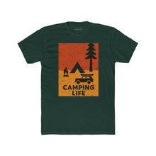 Load image into Gallery viewer, Camping Life Unisex Cotton Crew Tee - Adventure T-Shirt for Outdoor Enthusiasts - Kactus Jock
