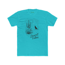 Load image into Gallery viewer, Desert Vibes Unisex Cotton Crew Tee, Bohemian T-Shirt, Summer Style Shirt - Kactus Jock
