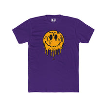Load image into Gallery viewer, Drippy Smiley Unisex Crew Tee, Funny Graphic Tee, Cotton T-Shirt, Casual Wear, Gift for Friends, Summer Style - Kactus Jock
