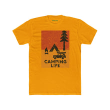 Load image into Gallery viewer, Camping Life Unisex Cotton Crew Tee - Adventure T-Shirt for Outdoor Enthusiasts - Kactus Jock

