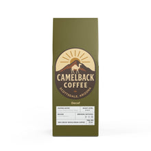 Load image into Gallery viewer, Camelback Coffee Decaf - 100% Decaf Whole Bean 340grams
