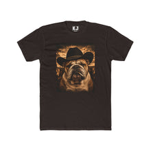 Load image into Gallery viewer, Bulldog Cowboy Tee - Vintage Western Dog Graphic T-Shirt - Kactus Jock
