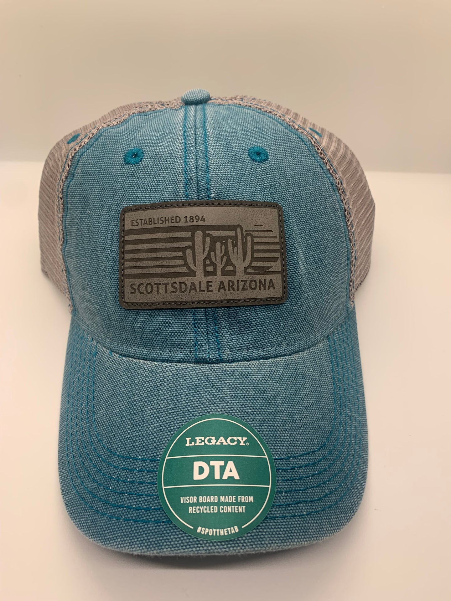 Legacy Marine Blue and Gray Scottsdale Trucker Hat