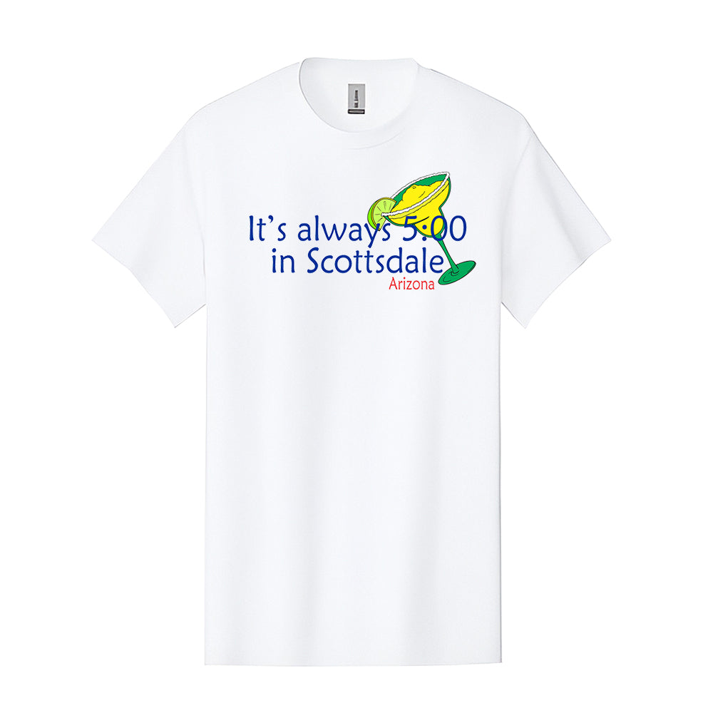 It's Always 5 o'clock Scottsdale AZ Cocktail Tee - Youth