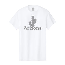 Load image into Gallery viewer, Arizona Minimal Cactus Line Art Graphic T-Shirt- Toddler
