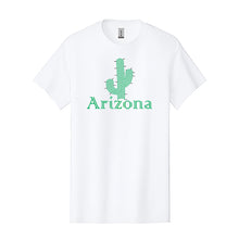 Load image into Gallery viewer, Arizona Minimal Cactus Line Art Graphic T-Shirt- Toddler
