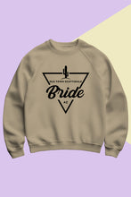 Load image into Gallery viewer, Bachelorette Crewneck - Old Town Scottsdale, AZ - Bride (Black)
