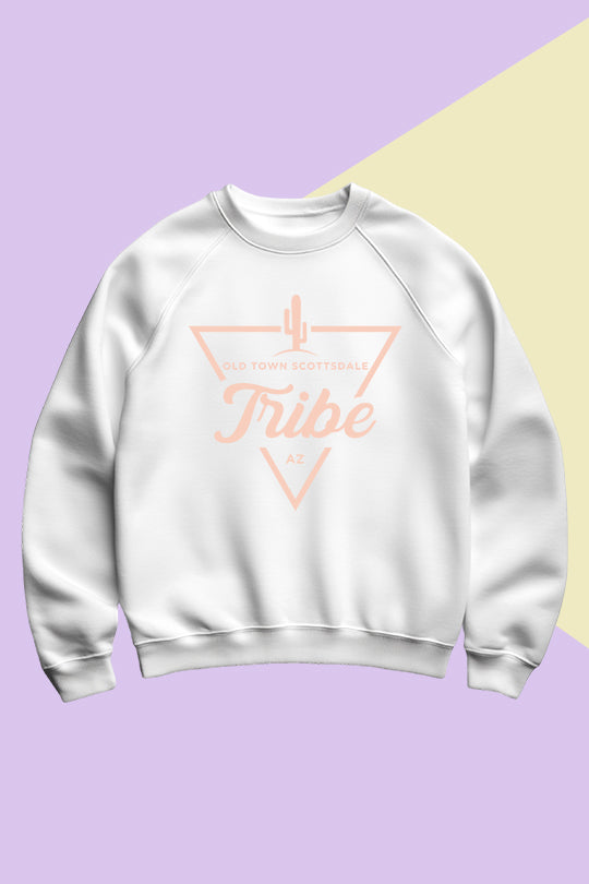 Bachelorette Crewneck - Old Town Scottsdale, AZ - Tribe (Pink)