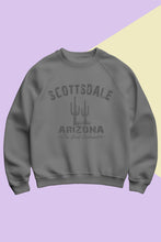 Load image into Gallery viewer, Old Town Scottsdale, AZ - Scottsdale Desert Vibes Crewneck
