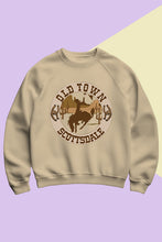 Load image into Gallery viewer, Old Town Scottsdale Cowboy Crewneck –  Western Heritage
