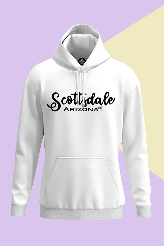 Old Town Scottsdale, AZ - Scottsdale Sun Script Hoodie