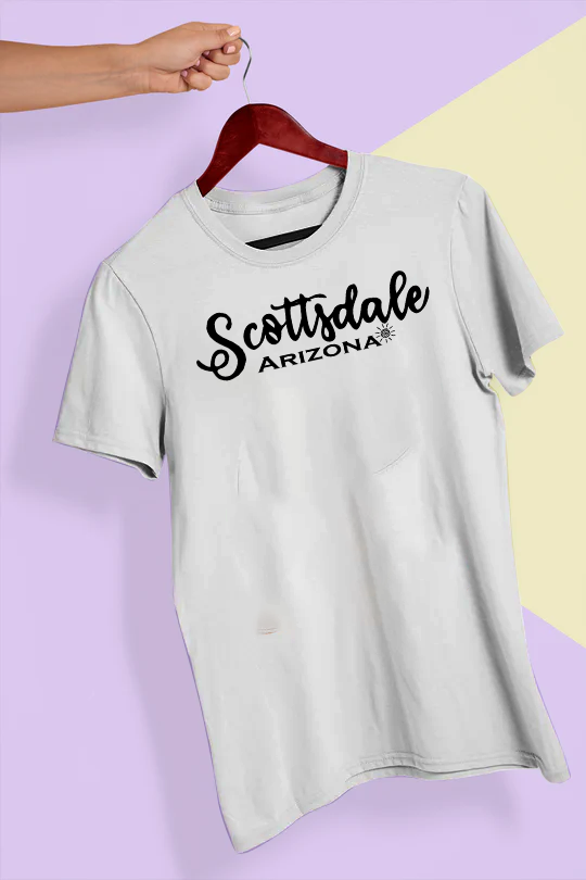 Old Town Scottsdale, AZ - Scottsdale Sun Script Tee