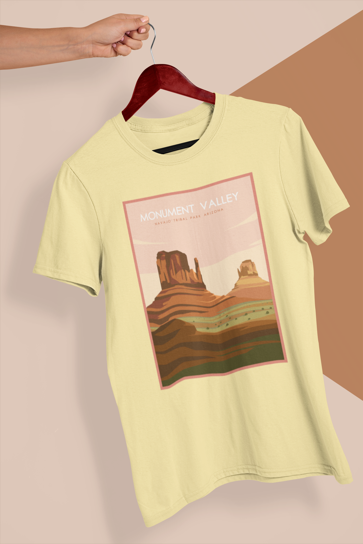 Monument Valley Ivory Tshirt