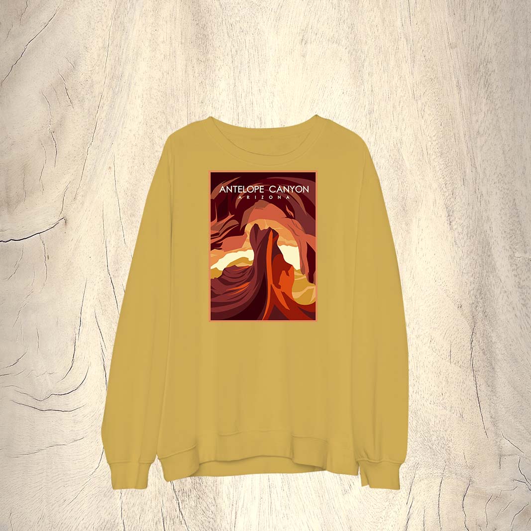 Adult Antelope Canyon- Sweatshirt