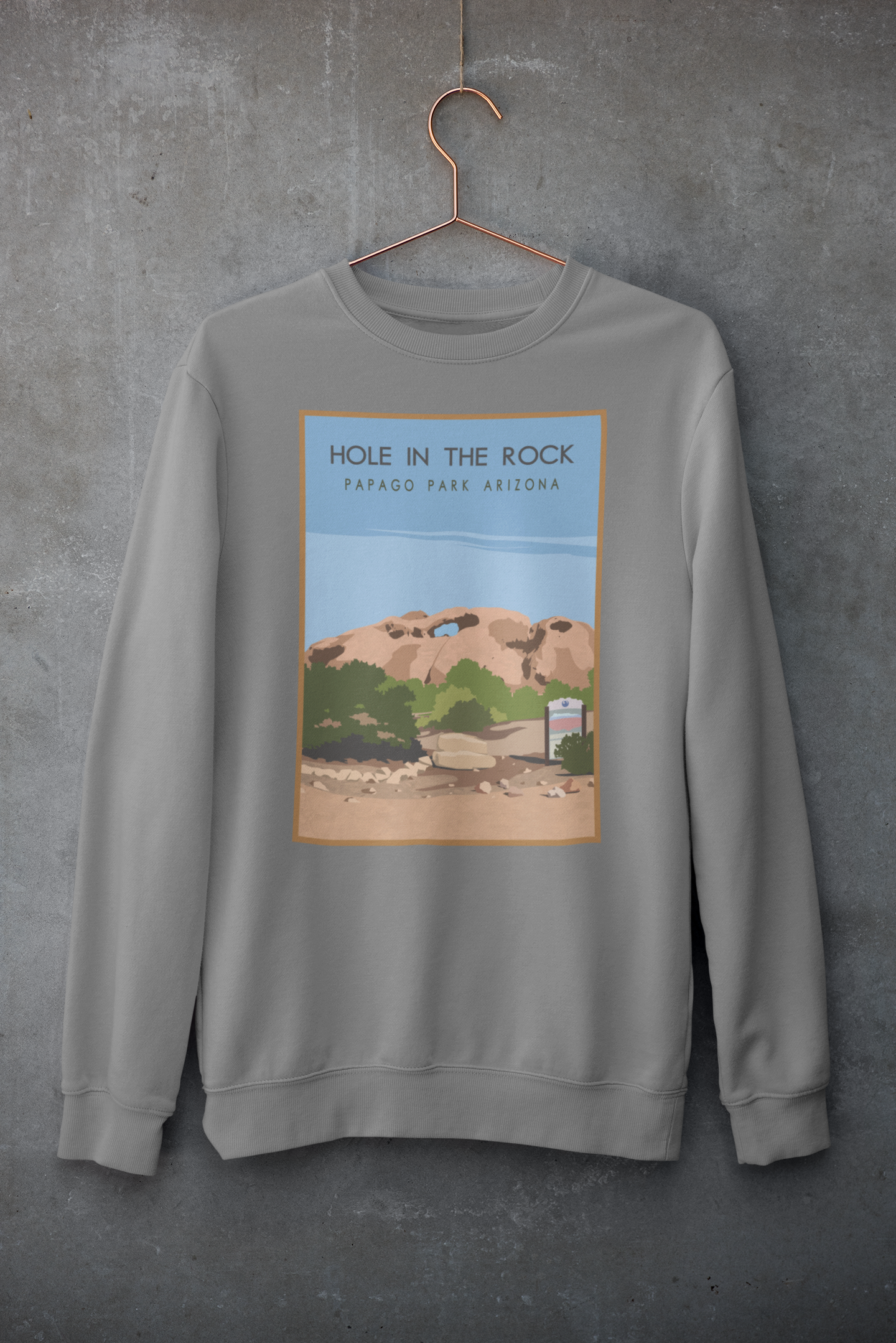 Adult Hole In the Rock - Sweatshirt