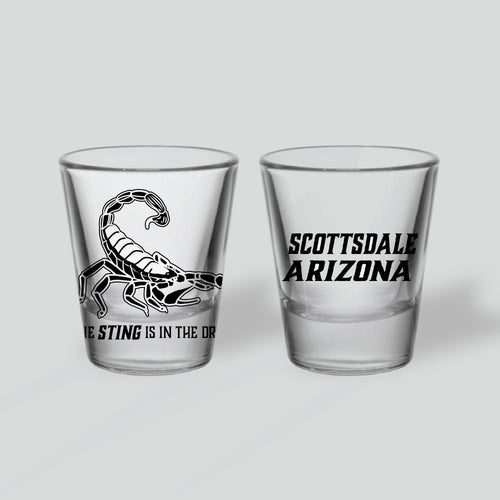 Scorpion Scottsdale Arizona - Whiskey Glass