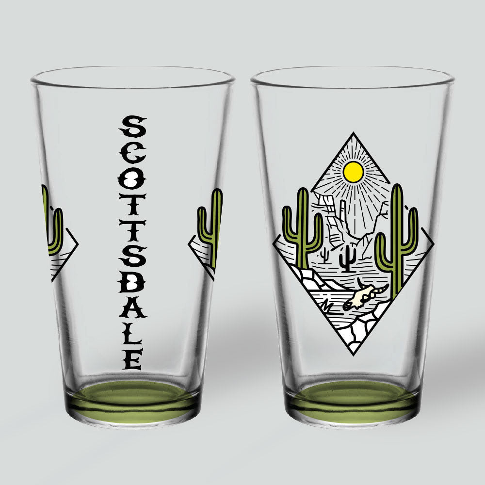 Scottsdale Cactus Desert Glassware