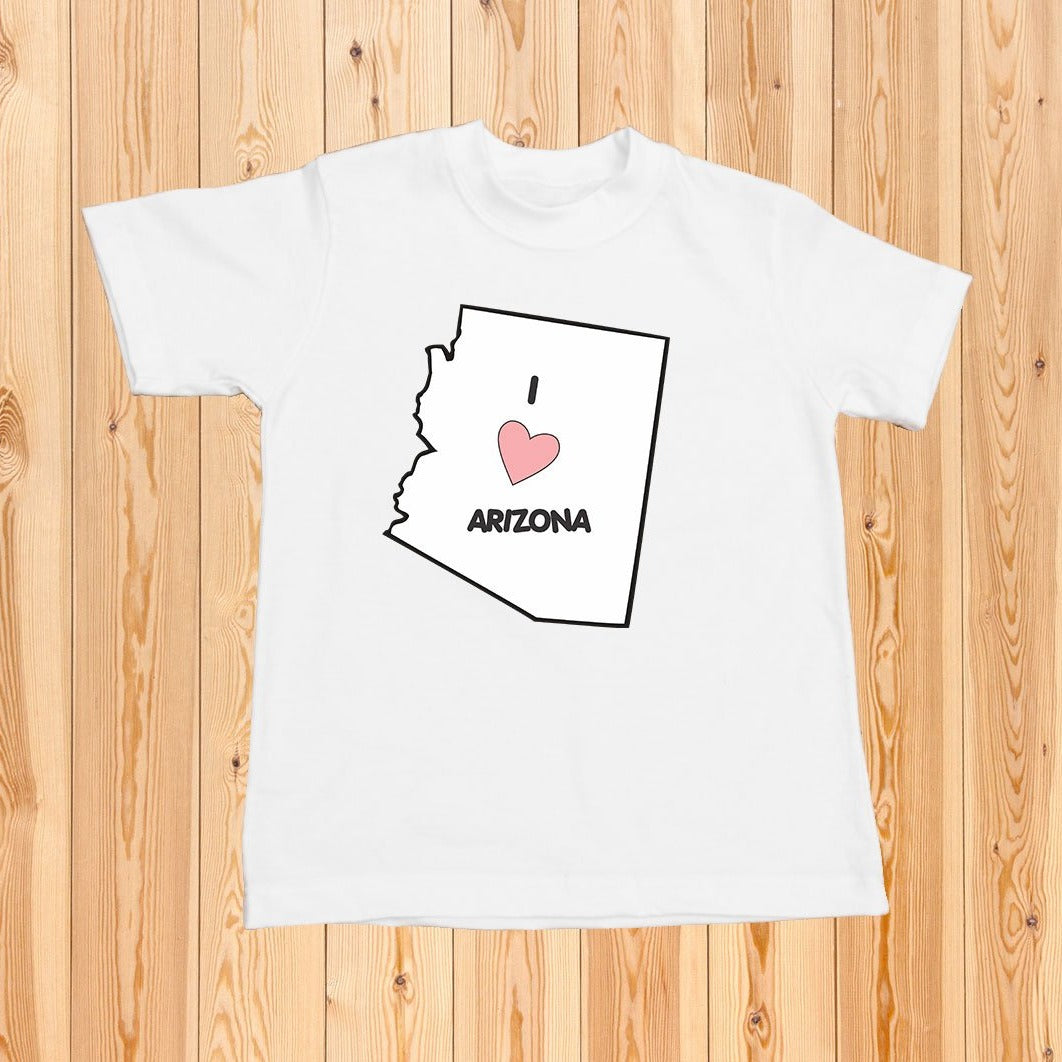 I love Arizona heart on State